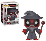 Funko POP! Deadpool: Wizard Deadpool (B&N)(Damaged Box) #324