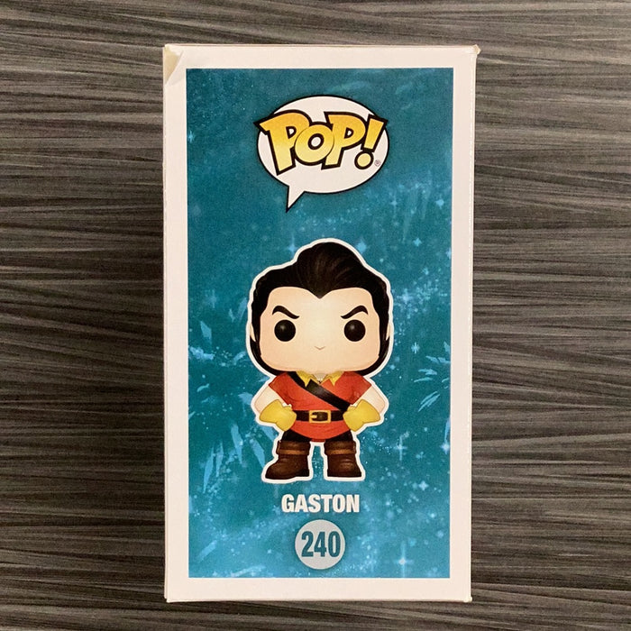 Funko POP! Disney: Gaston (Signed/Richard White/JSA)(Damaged Box) #240