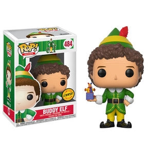 Funko POP! Movies: Elf the Movie- Buddy The Elf[Jack-In-The-Box](CHASE)(Damaged Box) #484