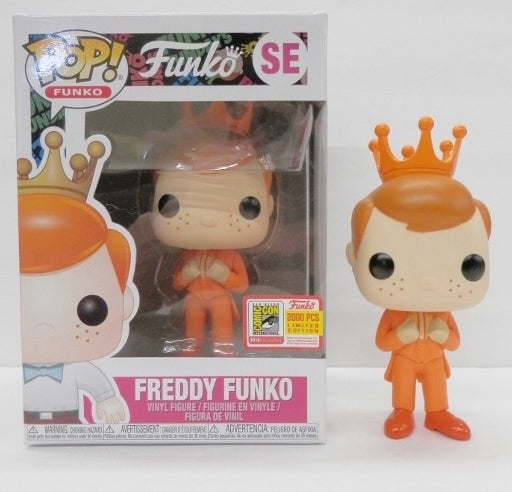 Funko POP! Freddy Funko [Lloyd Christmas/ Dumb And Dumber][Orange Suit](2018 SDCC)(2000 PCS)(Damaged Box) #SE