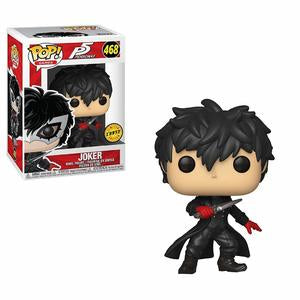 Funko POP! Games: P5 Personas - Joker (CHASE)(Damaged Box) #468