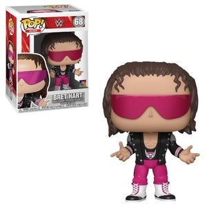 Funko POP! WWE: Bret "Hit Man" Hart (Damaged Box) #68