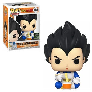 Funko POP! Animation: Dragon Ball Z - Vegeta Eating Noodles (2020 Spring Convention)(Damaged Box) #758