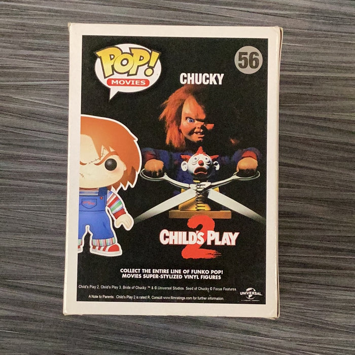 Funko POP! Movies: Childs Play 2 - Chucky [Bloody] (Hot Topic)(Damaged Box*) #56