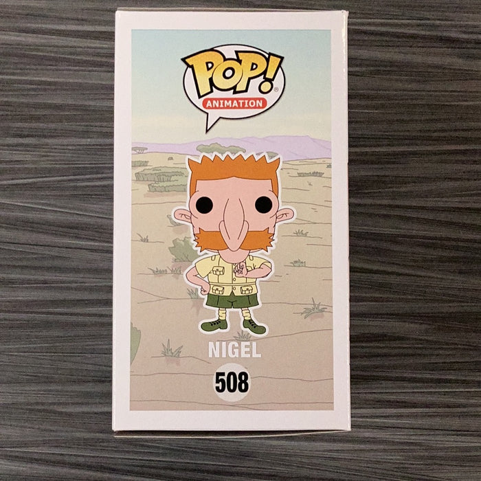 Funko POP! Animation: The Wild Thornberrys - Nigel (Signed/Tim Curry/OC Certified) #508