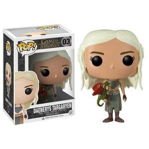 Funko POP! Game Of Thrones: Daenerys Targaryen [Green Dragon Red Wings](Damaged Box) #03