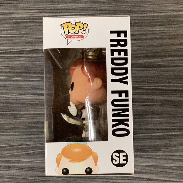 Funko POP! Freddy Funko As White Ranger (2017 SDCC)(525 PCS)(Damaged Box) #SE