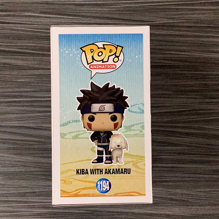 Funko POP! Animation: Naruto Shippuden - Kiba w/ Akamaru (Signed/Kyle Hebert/JSA) #1194