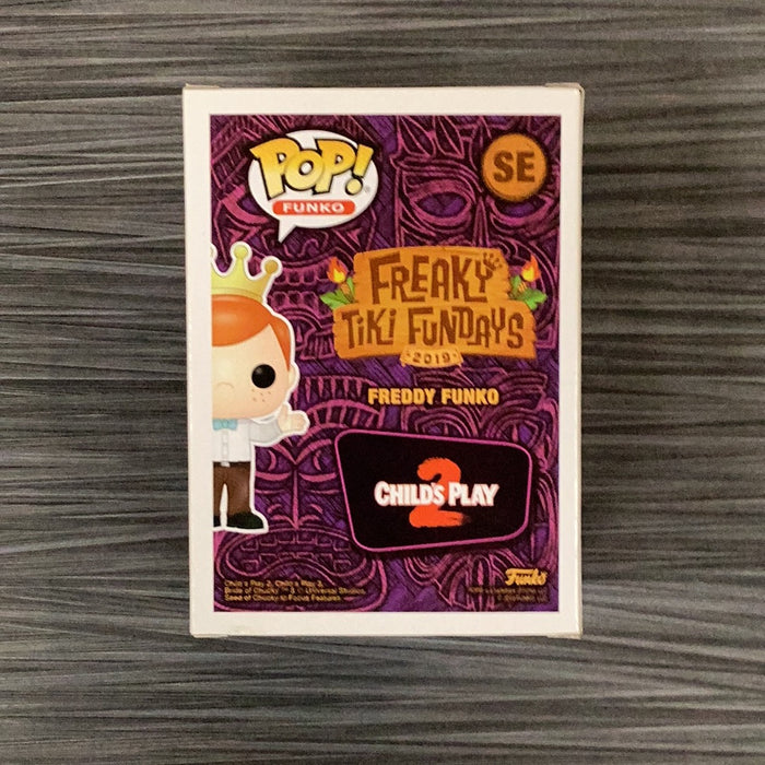 Funko POP! Freddy Funko As Chucky [Bloody](2019 Box Of Fun 3000Pcs)(Damaged Box) #SE