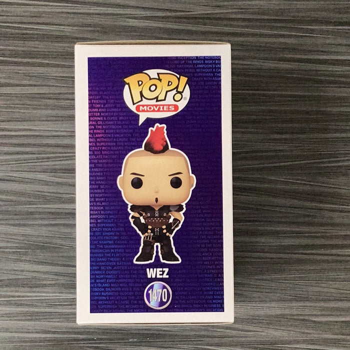 Funko POP! Movies: WB 100th Anniversary - Wez (Signed/Vernon Wells/JSA)[A] #1470