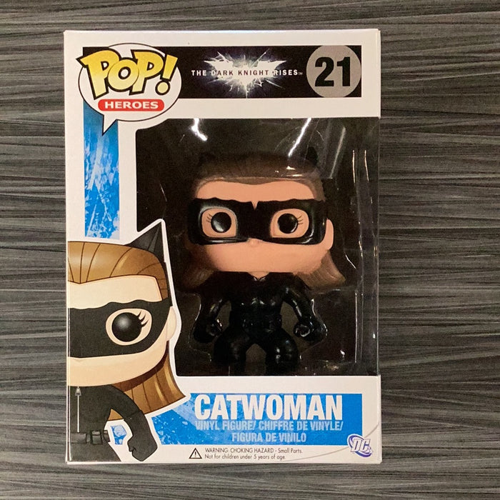 Funko POP! Heroes: The Dark Knight Rises - Catwoman (Damaged Box)[B] #21