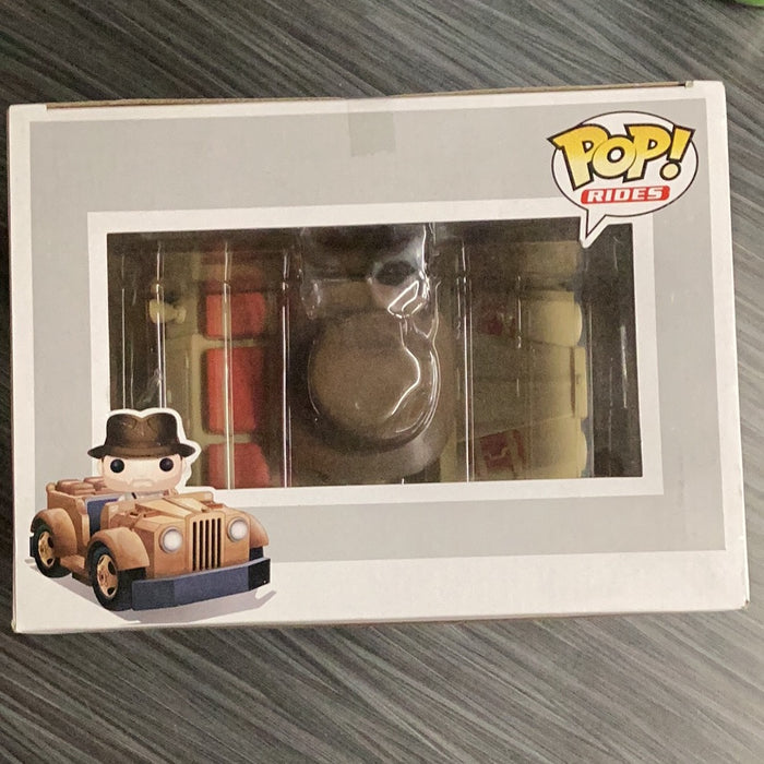 Funko POP! Rides: Indiana Jones - Indy's Ride (2016 NYCC)(Damaged Box) #19