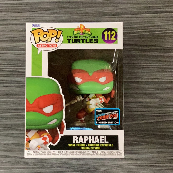 Funko POP! Retro Toys: Teenage Mutant Ninja Turtles - Raphael (2022 NYCC)(Damaged Box) #112