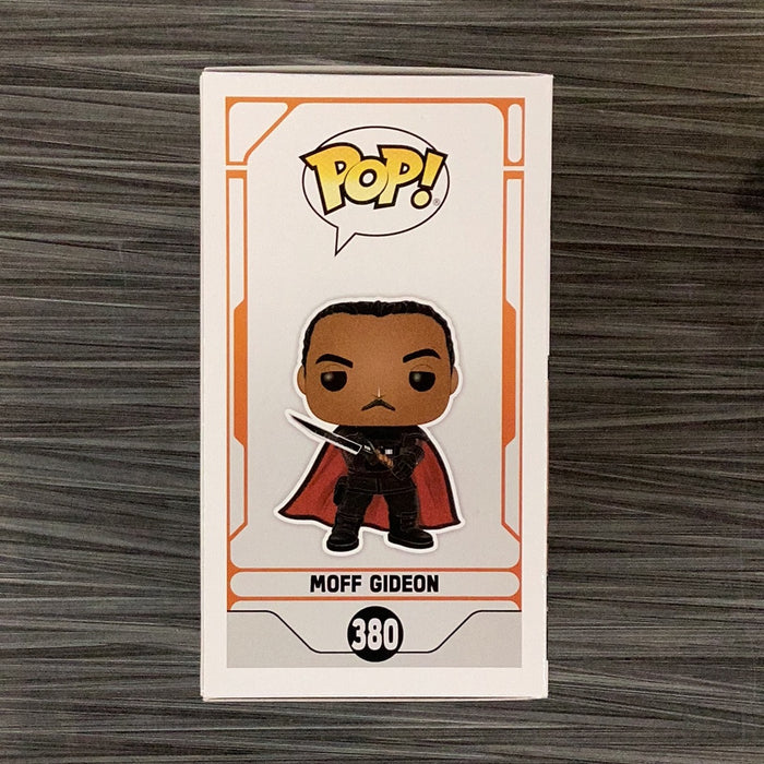 Funko POP! Star Wars: Moff Gideon (GiTD)(Target)(Signed/Giancarlo Esposito/JSA) #380