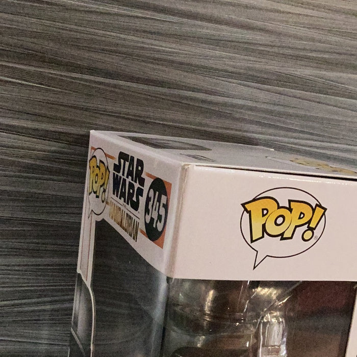 Funko POP! Star Wars: The Mandalorian [Full Chrome](Special Edition)(1st Edition Error)(Damaged Box) #345