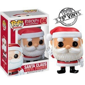 Funko POP! Holidays: Rudolph The Red-Nosed Reindeer - Santa Claus (Damaged Box) #04