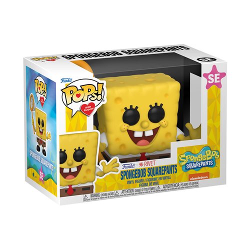 Funko POP! POPS w/ Purpose: Spongebob Squarepants (Damaged Box) #SE
