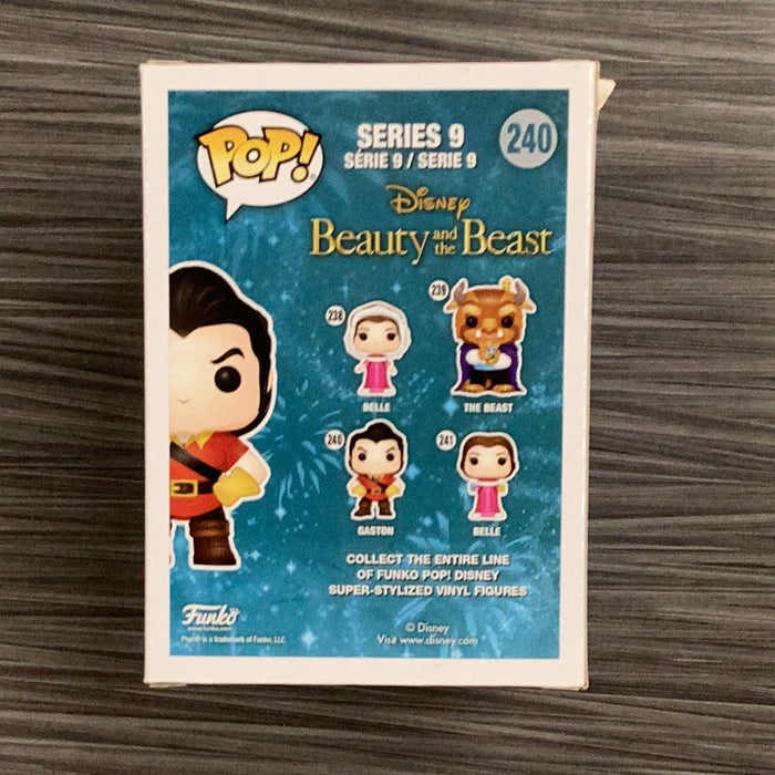 Funko POP! Disney: Gaston (Signed/Richard White/JSA)(Damaged Box) #240