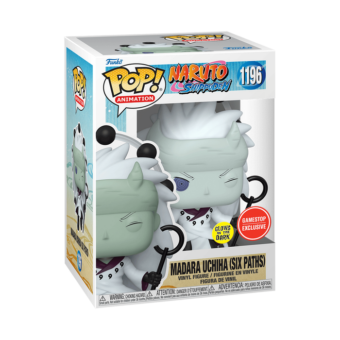 Funko POP! Animation: Naruto Shippuden - Madara Uchiha [Sage of Six Paths](GiTD)(GameStop)(Damaged Box)  #1196
