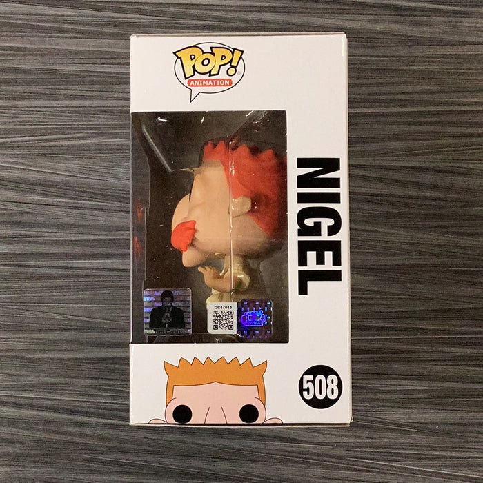 Funko POP! Animation: The Wild Thornberrys - Nigel (Signed/Tim Curry/OC Certified) #508
