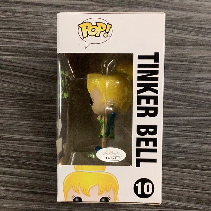 Funko POP! Disney: Tinker Bell (Signed/Margaret Kerry/JSA)(Hot Topic)(Diamond)(Damaged Box) #10