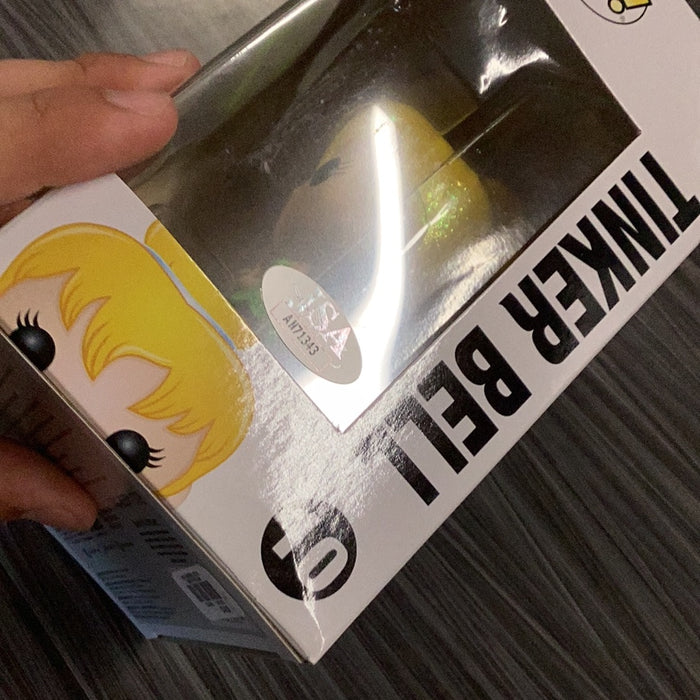 Funko POP! Disney: Tinker Bell (Signed/Margaret Kerry/JSA)(Hot Topic)(Diamond)(Damaged Box) #10