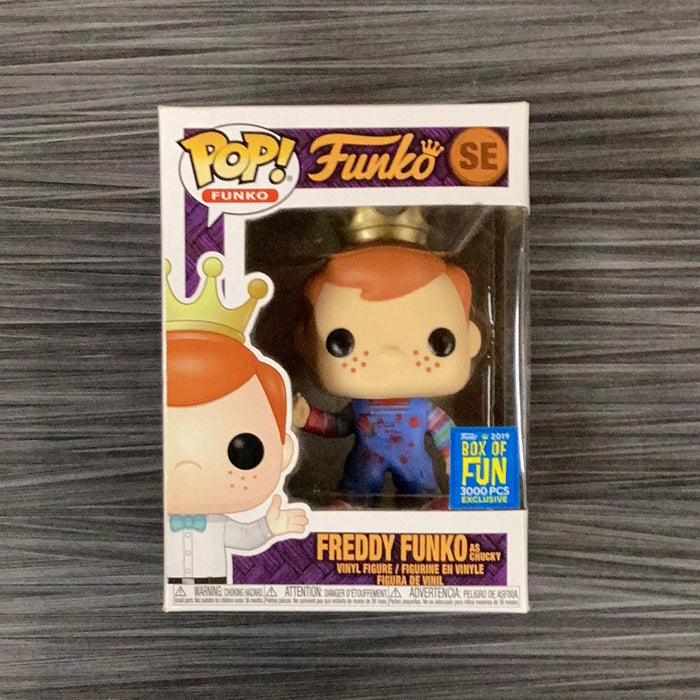 Funko POP! Freddy Funko As Chucky [Bloody](2019 Box Of Fun 3000Pcs)(Damaged Box) #SE