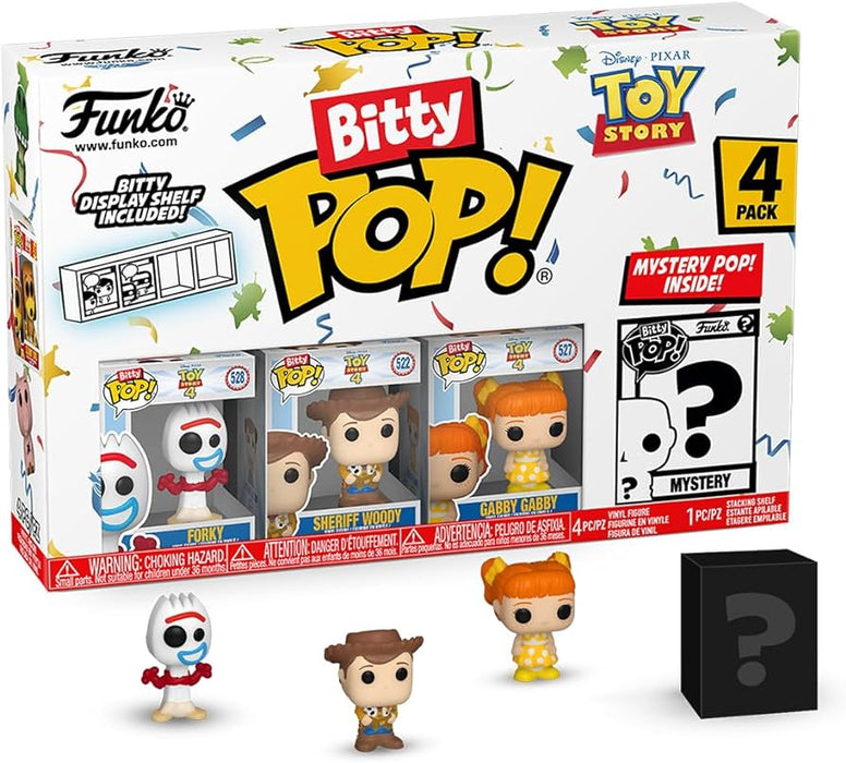 Funko Bitty POP! Disney: Toy Story - Forky/Sheriff Woody/Gabby Gabby 4-Pack