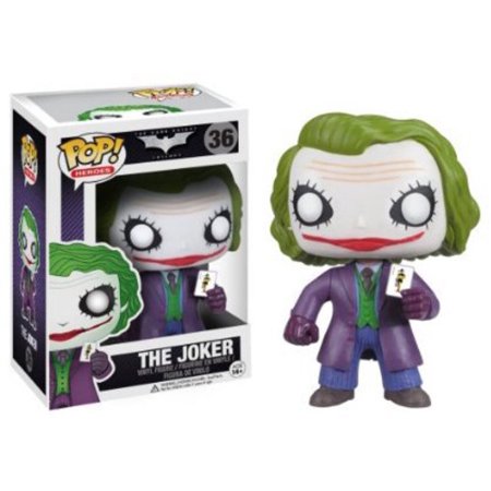 Funko POP! Heroes: Dark Knight - The Joker (Damaged Box) #36