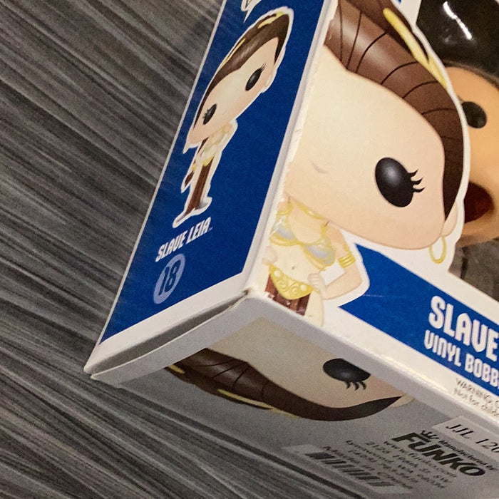 Funko POP! Star Wars: Slave Leia (Damaged Box) #18
