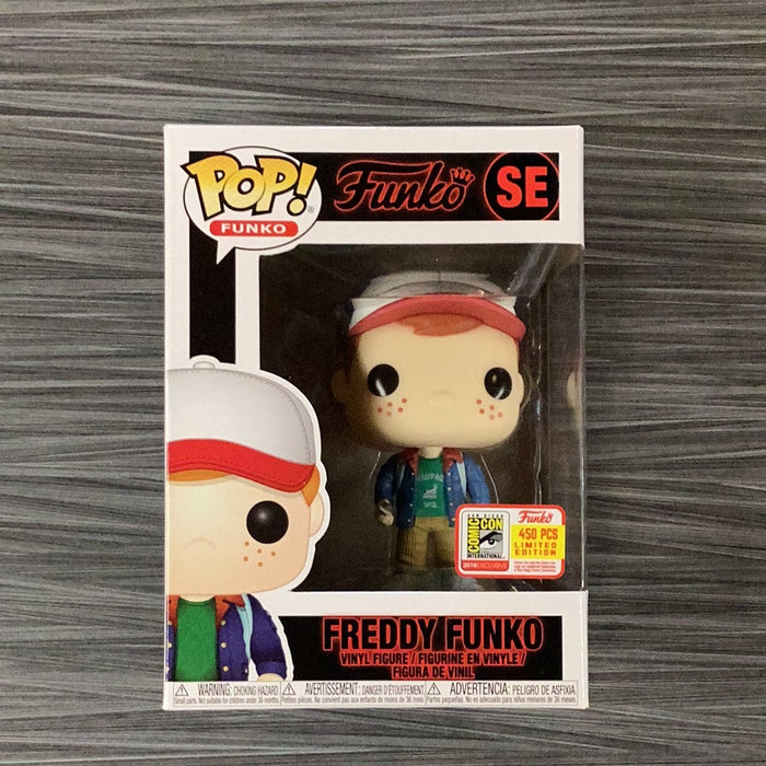 Funko POP! Freddy Funko As Dustin (2018 SDCC)(450 PCS)(Damaged Box) [A] #SE