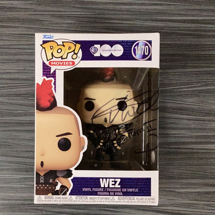 Funko POP! Movies: WB 100th Anniversary - Wez (Signed/Vernon Wells/JSA)[A] #1470