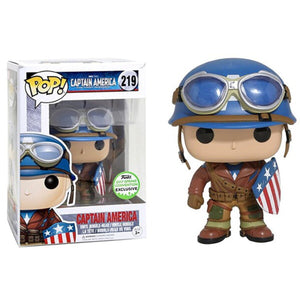 Funko POP! Marvel:The First Avenger - Captain America (2017 Spring Convention)(Damaged Box) #219