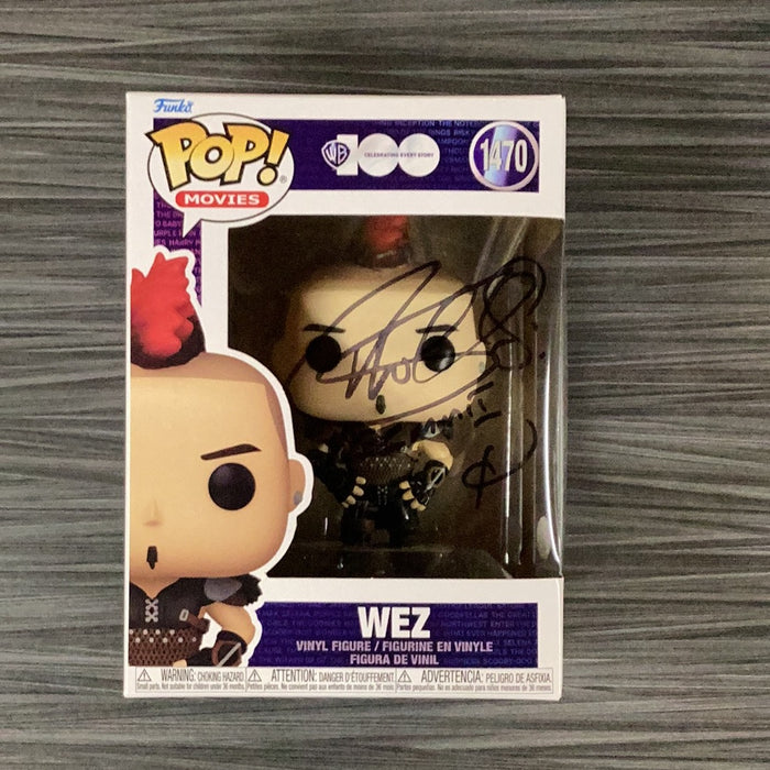 Funko POP! Movies: WB 100th Anniversary - Wez (Signed/Vernon Wells/JSA)[B] #1470