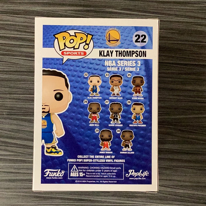Funko POP! Sports: NBA - Klay Thompson (2016) #22