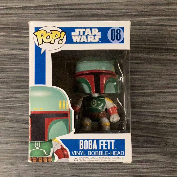 Funko POP! Star Wars: Boba Fett [Blue Box](Damaged Box) #08
