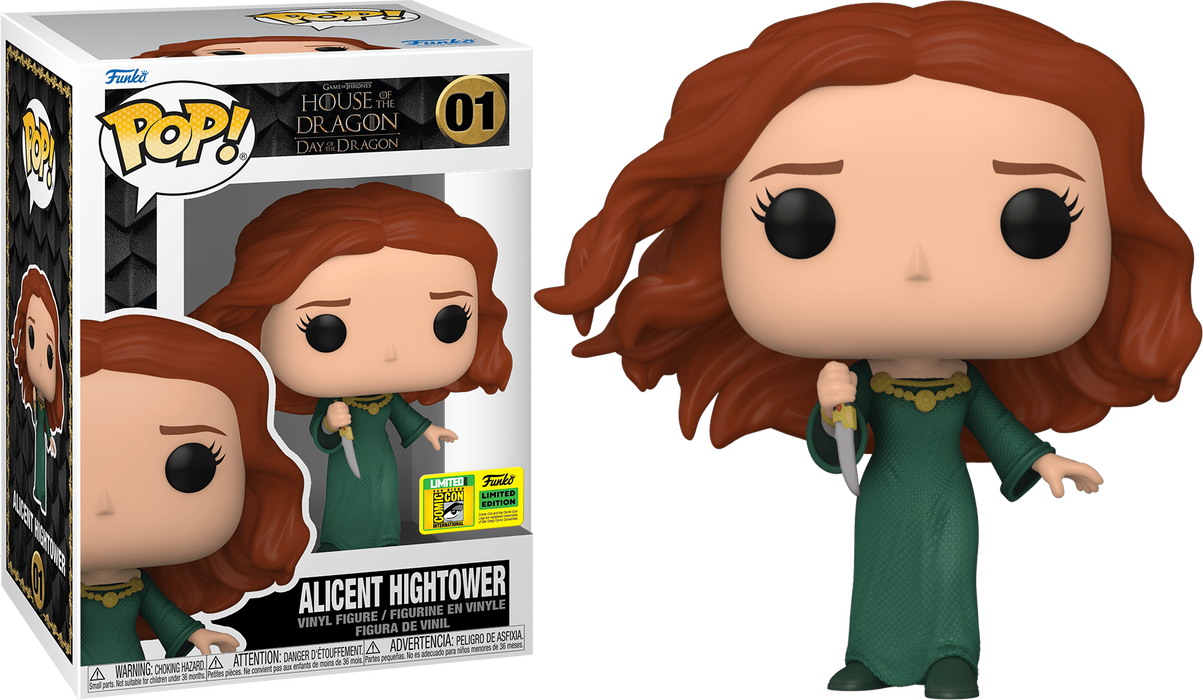 Funko POP! House of The Dragon: Day of The Dragon - Alicent Hightower (2022 SDCC)(Damaged Box) #01
