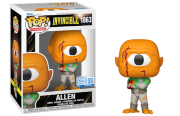 Funko POP! Television: Invincible - Allen (Funko Sticker/Special Edition) #1863