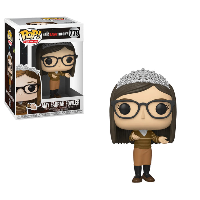 Funko POP! Television: The Big Bang Theory - Amy Farrah Fowler (Damaged Box)  #779