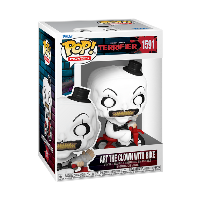 Funko POP! Movies: Terrifier - Art The Clown w/ Bike #1591