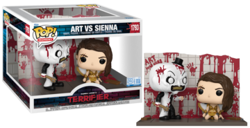 Funko POP! Moment: Terrifier  - Art vs Sienna (Funko Sticker/Amazon)(Damaged Box) #1793