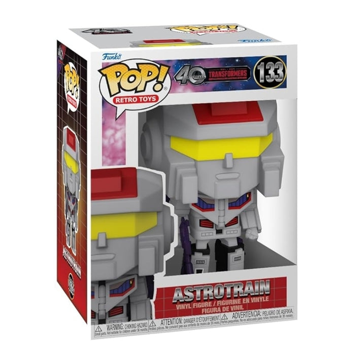 Funko POP! Retro Toys: Transformers 40th Anniversary - Astrotrain #133
