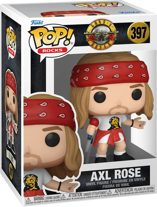 Funko POP! Rocks: Guns N Roses - Axl Rose #397