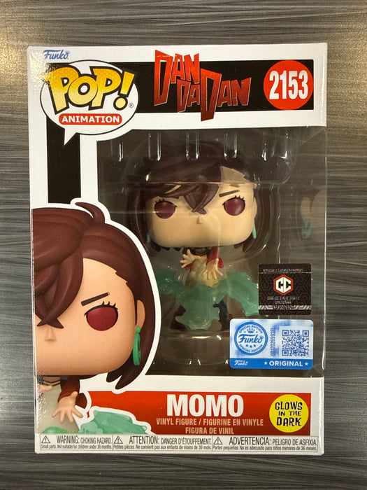 Funko POP! Animation: Dandadan - Momo (Funko Sticker/ Chalice)(GiTD) #2153