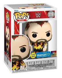Funko POP! WWE: Bam Bam Bigelow (Walmart)(GiTD) #119
