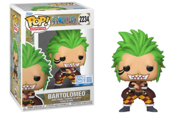 Funko POP! Animation: One Piece - Bartolomeo (Funko Sticker/ Funko) #2234