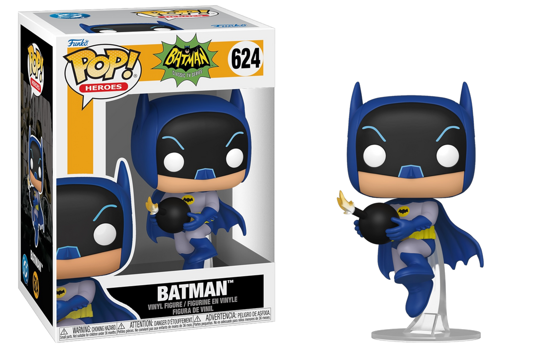 Funko POP! Heroes: Batman Classic TV Series - Batman [w/ Bomb] #624