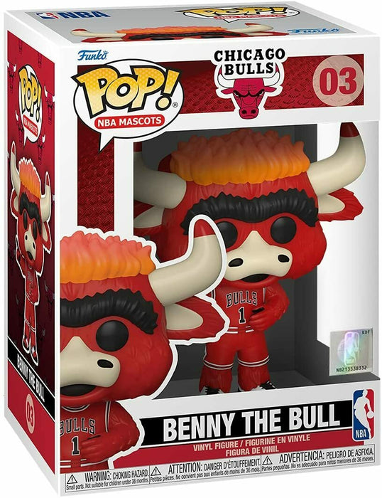 Funko POP! NBA Mascots: Chicago Bulls - Benny The Bull #03