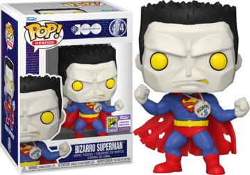 Funko POP! Heroes: WB 100th Anniversary - Bizarro Superman (2023 SDCC) #474