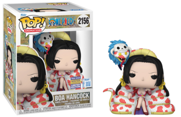 Funko POP! Animation: One Piece - Boa Hancock[On Throne](2025 Winter Convention) #2156